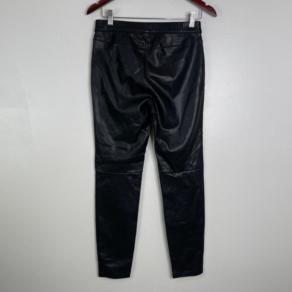 Free People Revolve Vegan Leather High Waist Legging Black Size 28 - Picture 5 of 15